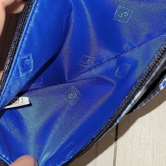 Vera Bradley RFID Beach Zip Around Wristlet Wallet  Shore Thing Coral Anchor - Picture 11 of 14